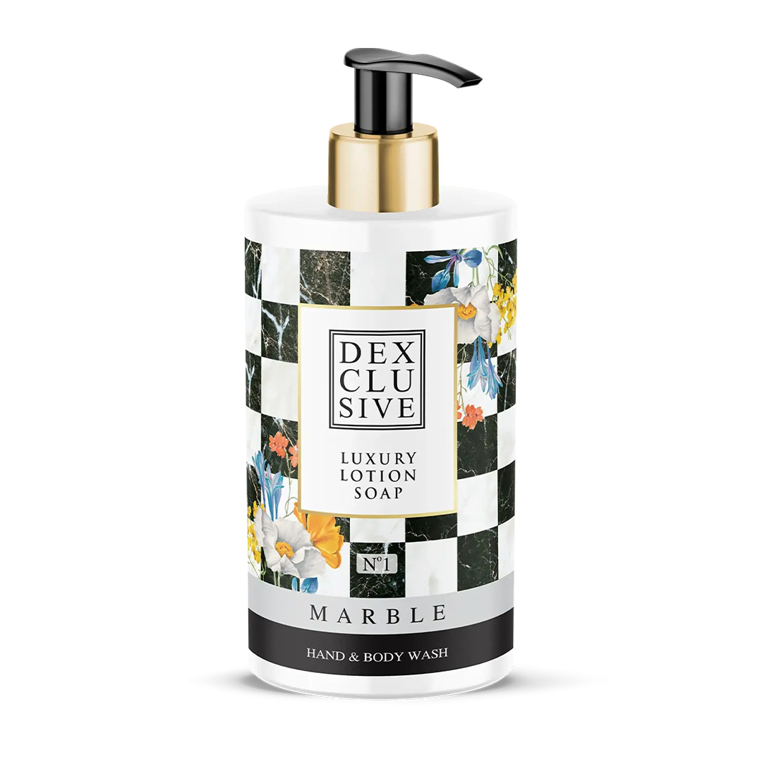 67 SAPUN DEXCLUSIVE MARBLE NR1 400 ML - imagine 1